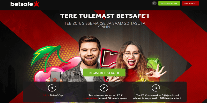 betsafe tasuta spinnid